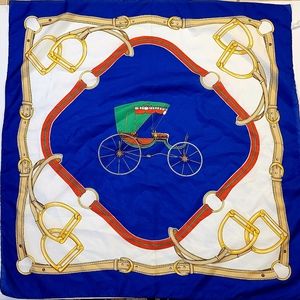 Vintage Equestrian Scarf